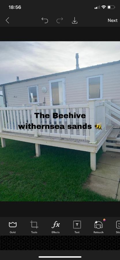 The Beehive Caravan Waxholme Buitenkant foto